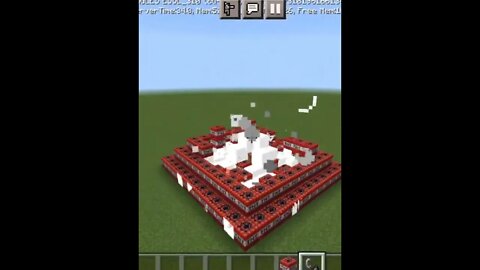 Can 🐔 chicken survive from TNT || #shorts #minecraftpe