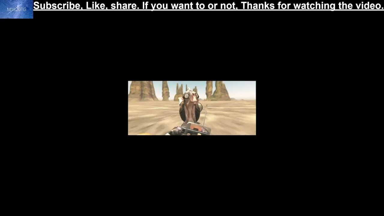 Star Wars Episode I Racer Cutscene part 0