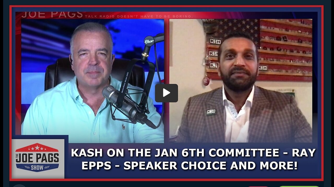 Kash Patel Calls Out Government Gangsters that incited Jan 6th | Joe Pags