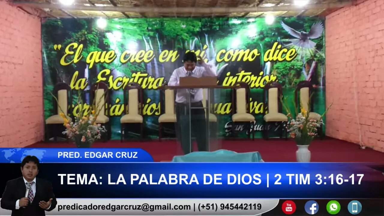 La Palabra de Dios - EDGAR CRUZ MINISTRIES