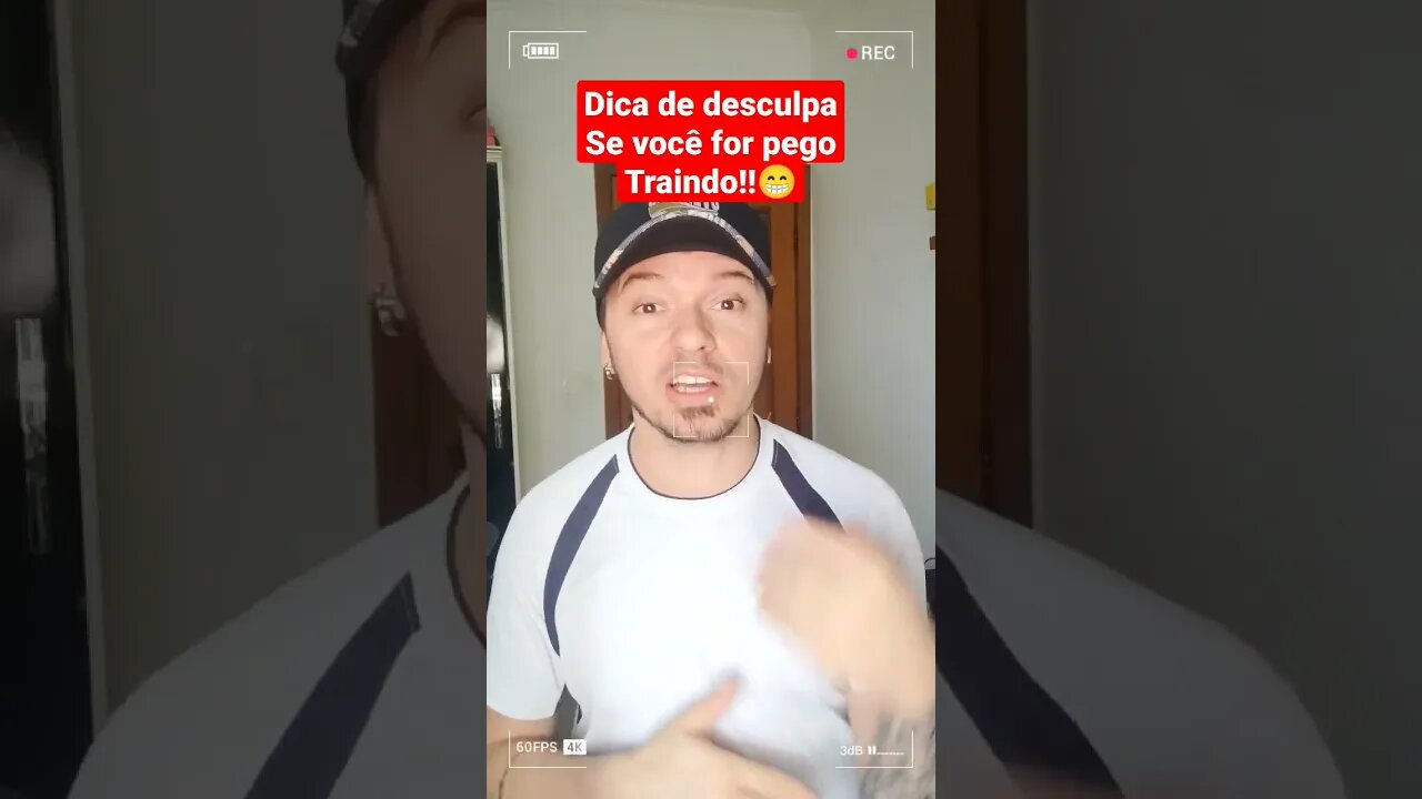 Dica de desculpa, se você for pego traindo!! 😁