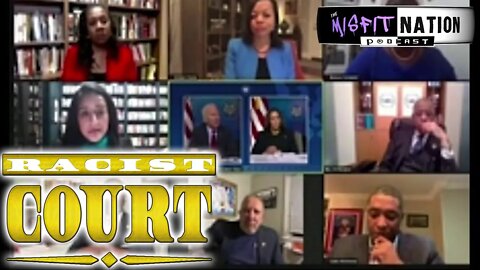 Joe Biden Says Something Odd During a Zoom Meeting | Racist Court