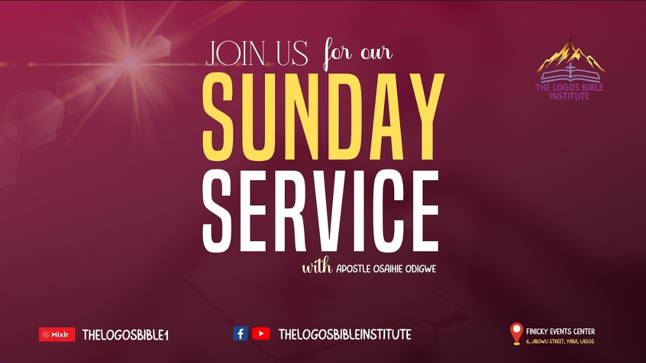 SUNDAY 2022-11-20 - HARVEST TIME IS WORK TIME (PART TWO) - APOSTLE OSAIHIE ODIGWE
