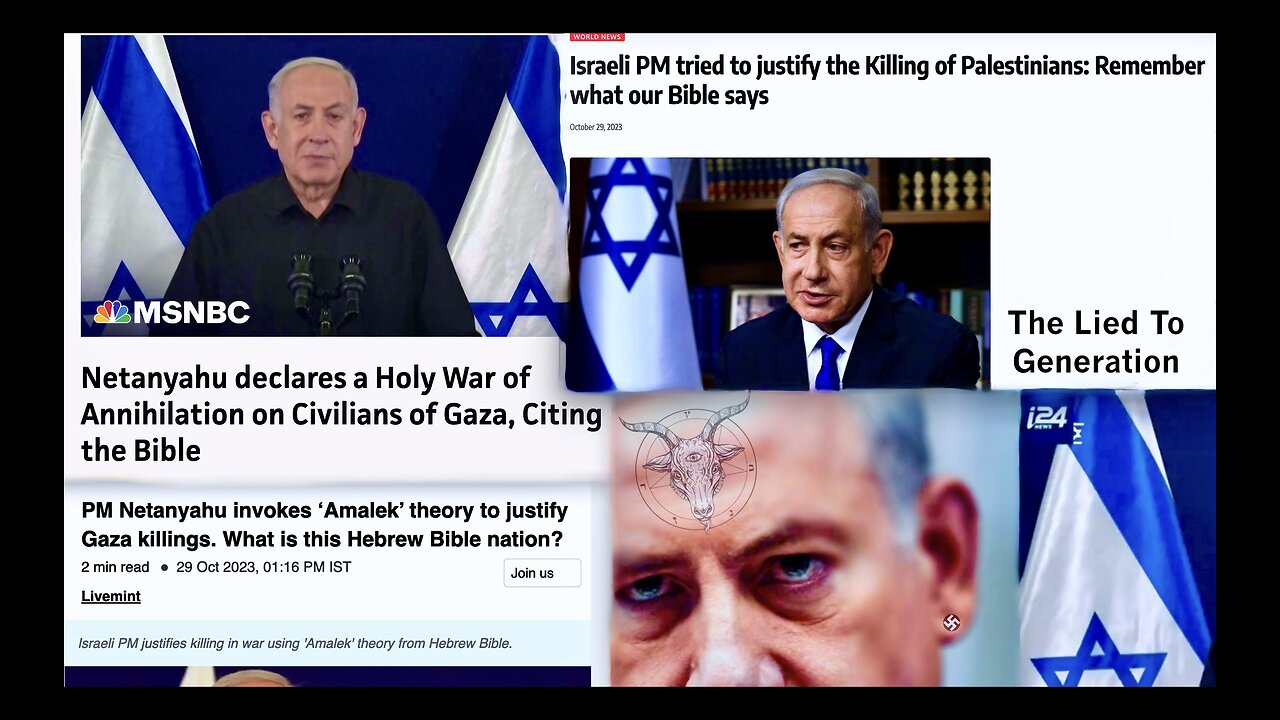 Netanyahu Declares War On Non Jews Exposes Israel USA Dual Citizenship Danger Blinken Schumer Schiff