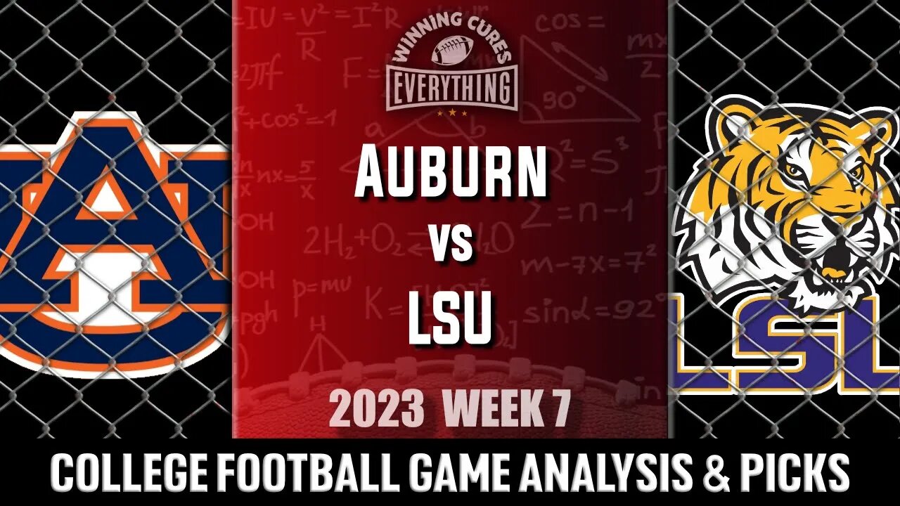 Auburn vs LSU Picks & Prediction Against the Spread 2023 College Football Analysis