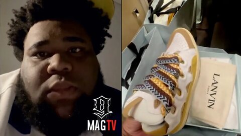 'I Collect Shoes & Cars" Rod Wave Buys $1k Lanvin Sneakers In London! 👟