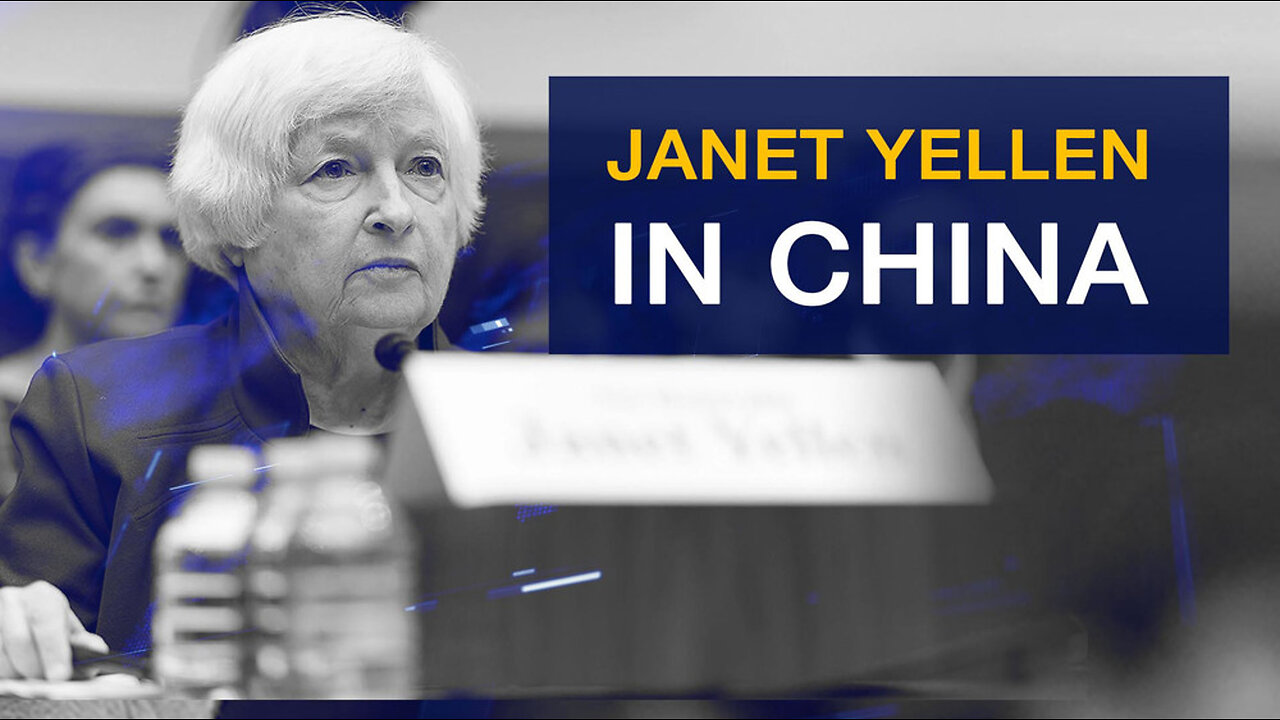 Janet Yellen In China