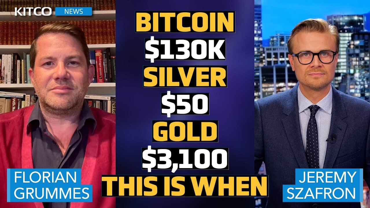 Bitcoin to $130K, Silver to $50, Gold Above $3K: Florian Grummes Reveals Timing and Key Drivers