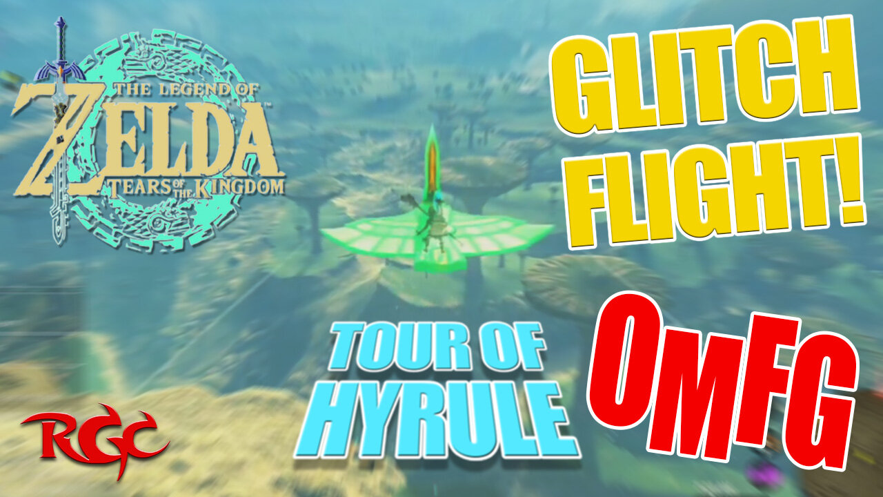 Zelda TotK CRAZY Flight GLITCH!!!1