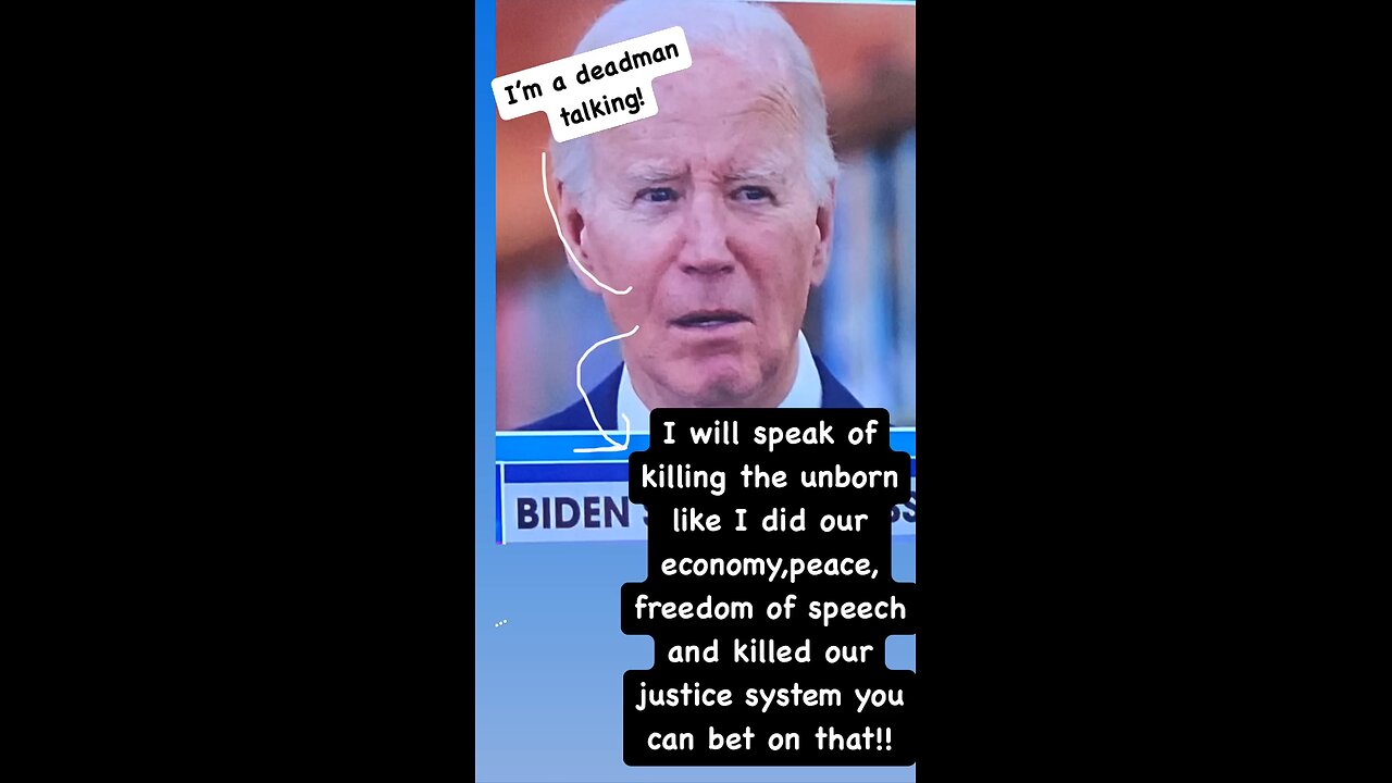 The state of the union by a demented Crooked Joe Biden!!