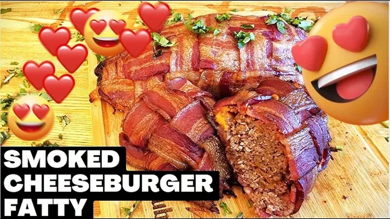 Smoked Bacon Cheeseburger Fatty That Hits All The Feels!!!!!