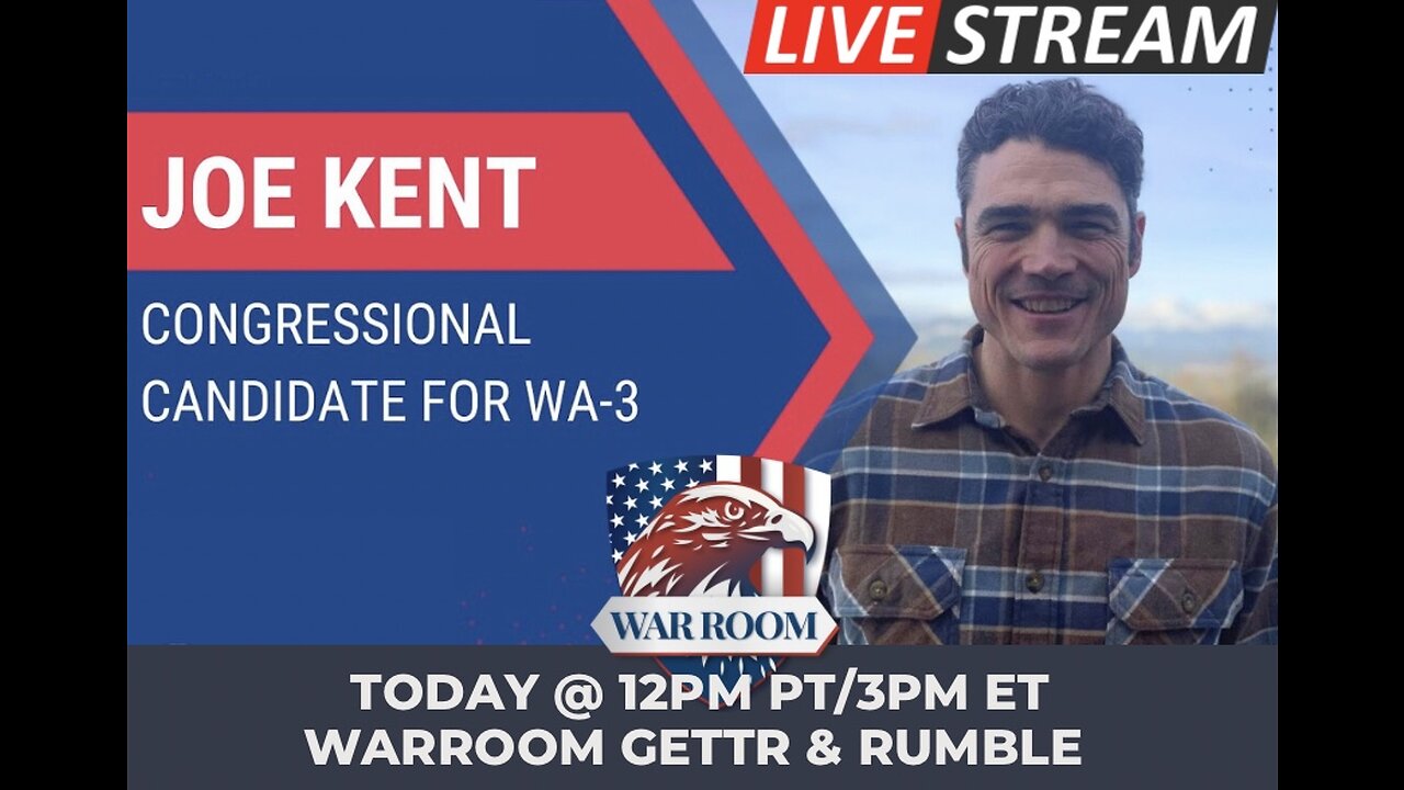 Joe Kent, Congressional Candidate for WA-3 Weekly Q&A