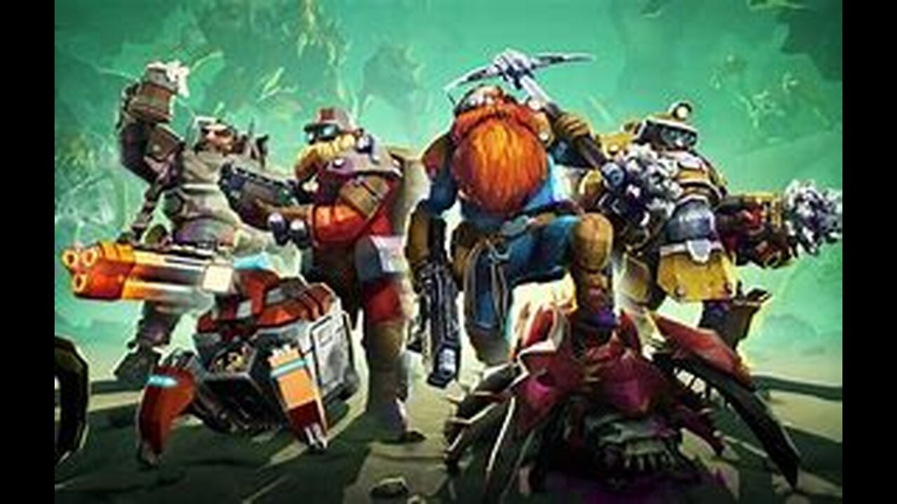 Playing deep rock galactic