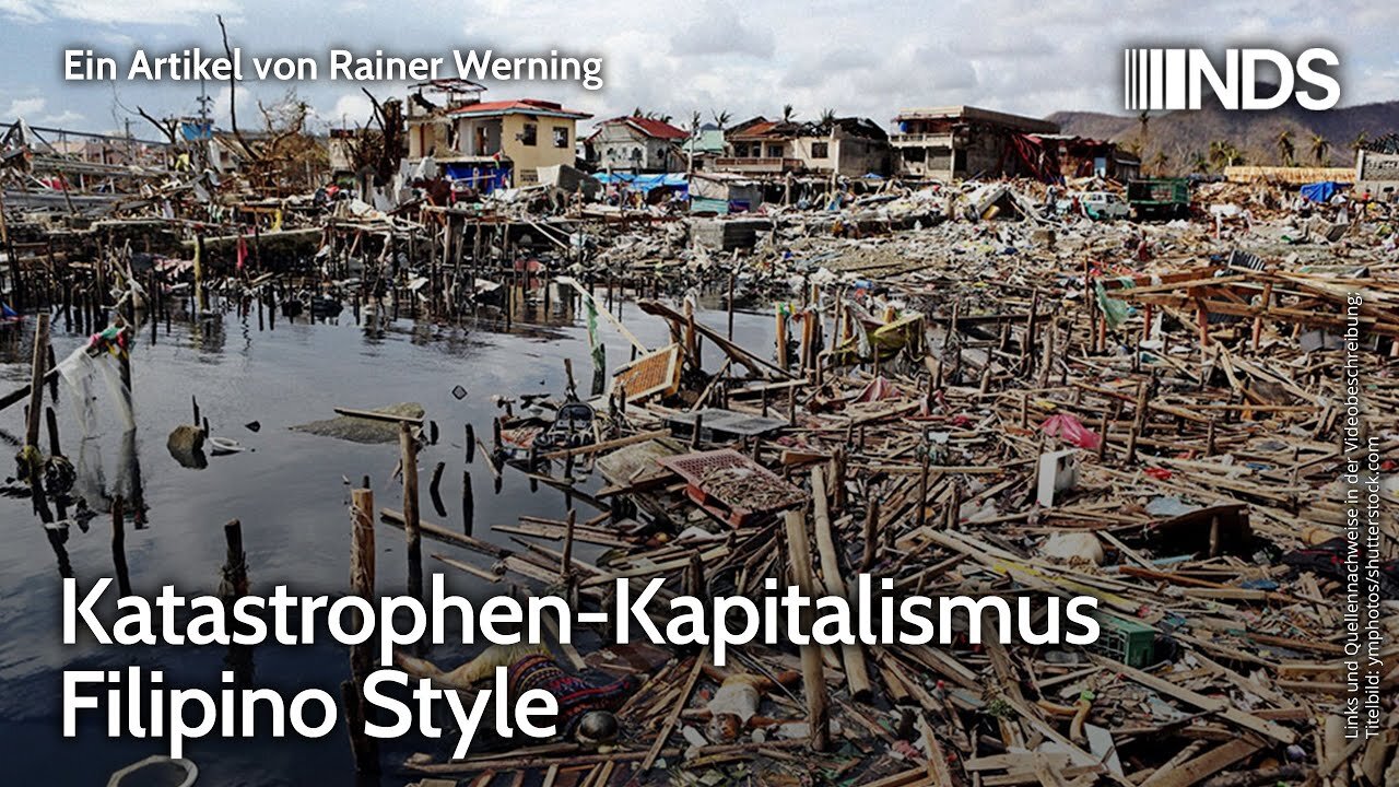 Katastrophen-Kapitalismus Filipino Style.Rainer Werning@NDS🙈🐑🐑🐑 COV ID1984