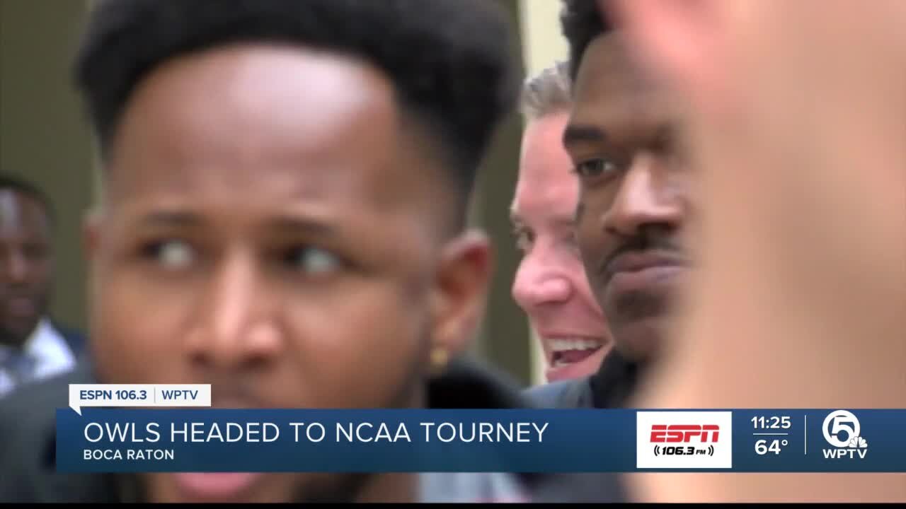 FAU Owls depart for NCAA tournament