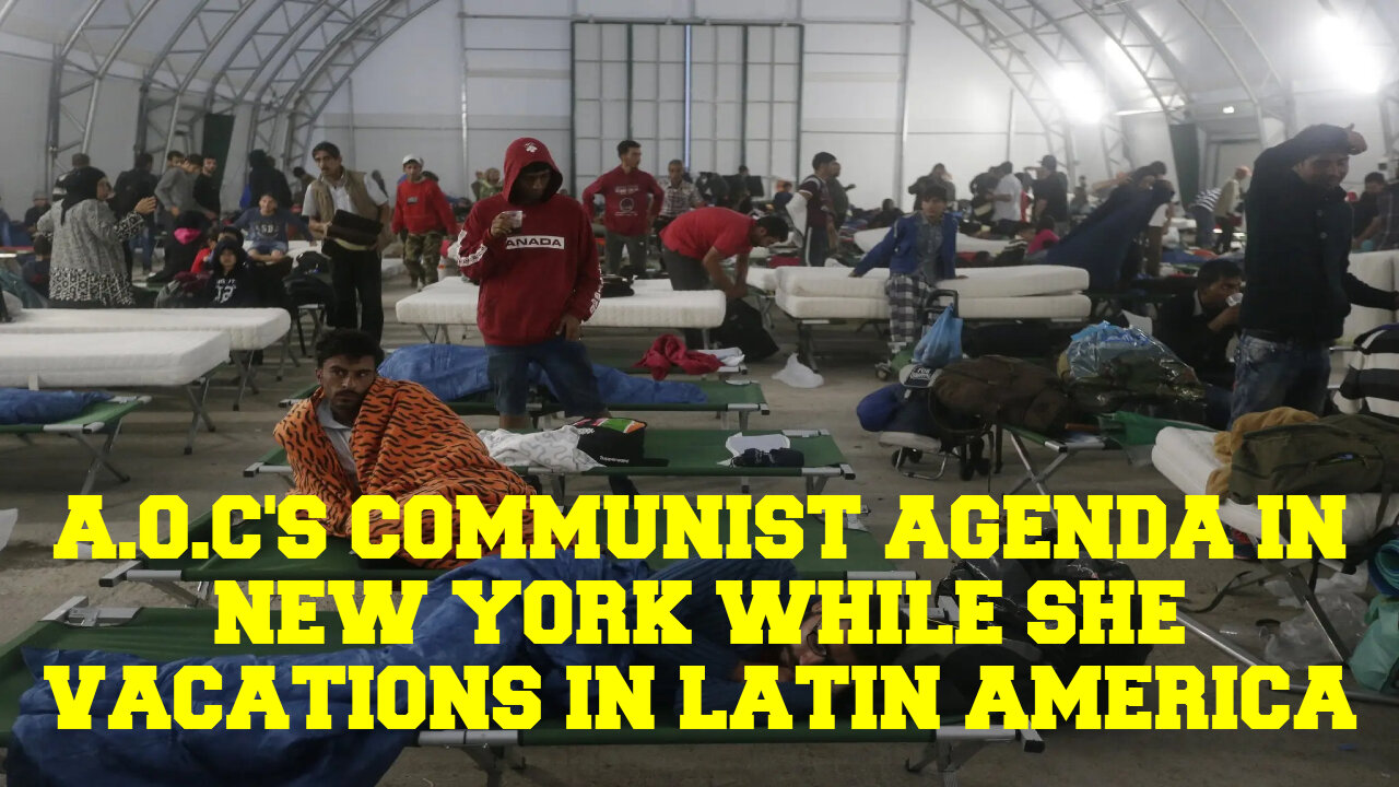 A.O.C' AND DEMOCRATS COMMUNIST AGENDA IN THE U.S. WHILE THEY VACATION IN SOUTH AMERICA