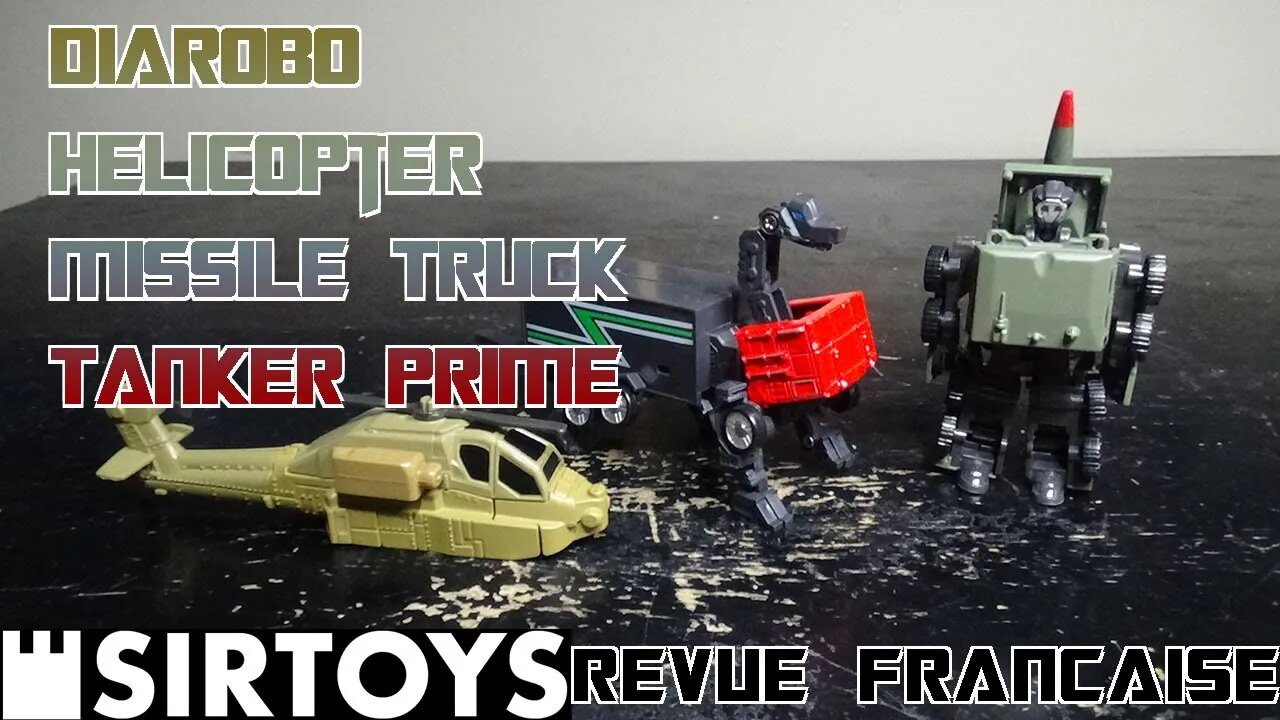 [Francais] Revue Video de Diarobo - Helicopter - Missile Truck - Tanker Prime