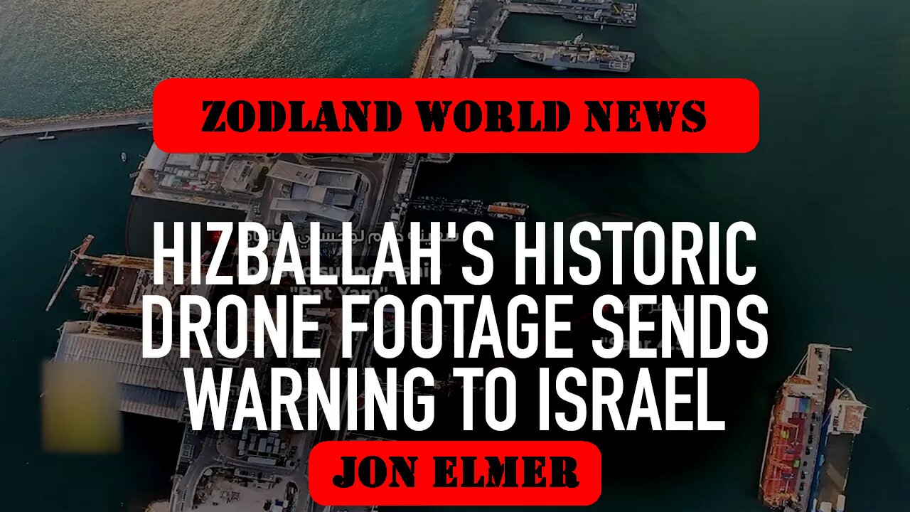 ►🚨▶ ⚡️⚡️🇮🇱⚔️🇵🇸 Hizballah's historic drone footage sends warning to Israel | Jon Elmer