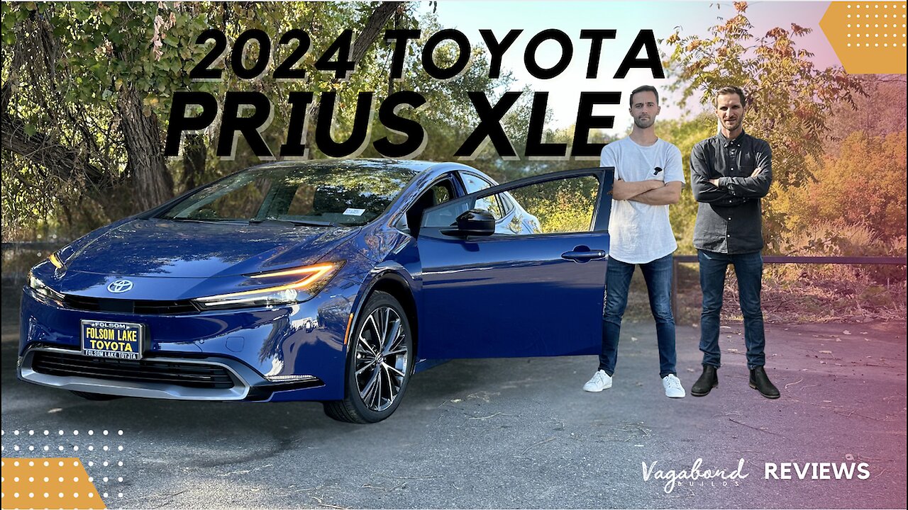 The new design 2024 TOYOTA PRIUS XLE