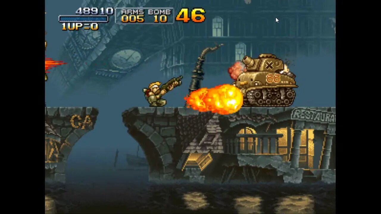 The original combat quarter-eater!