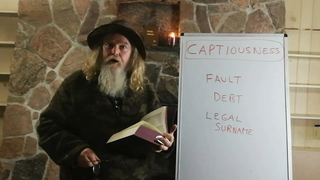 466 CORRECTION VIDEO AS THIS WORD WAS MISSPELLED ON PRIOR VIDEO DEFINITION OF THE WORD: CAPTIOUSNESS