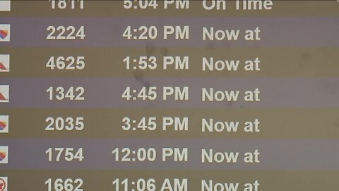 Flight delays and cancellations at RSW due to FAA problems