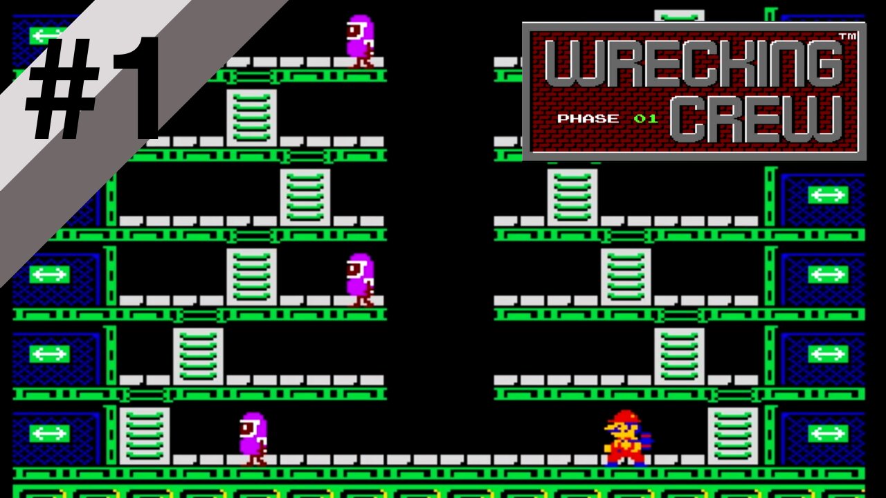 A genuinely good puzzle game? | Wrecking Crew Part 1 | Collection Playthrough