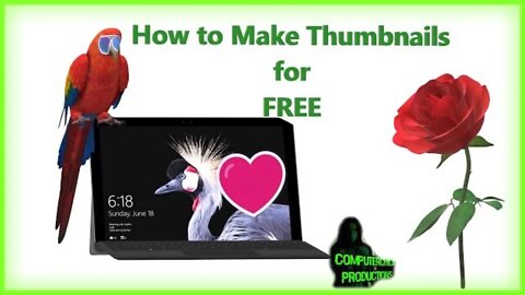 How To Make Thumbnails FOR FREE