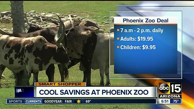 Phoenix Zoo offering savings