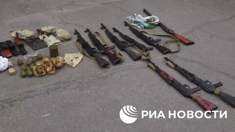 Russian Troops Confiscated 8 Machine Guns, Grenades From Former Terror Defense Member, Kherson Pt.2