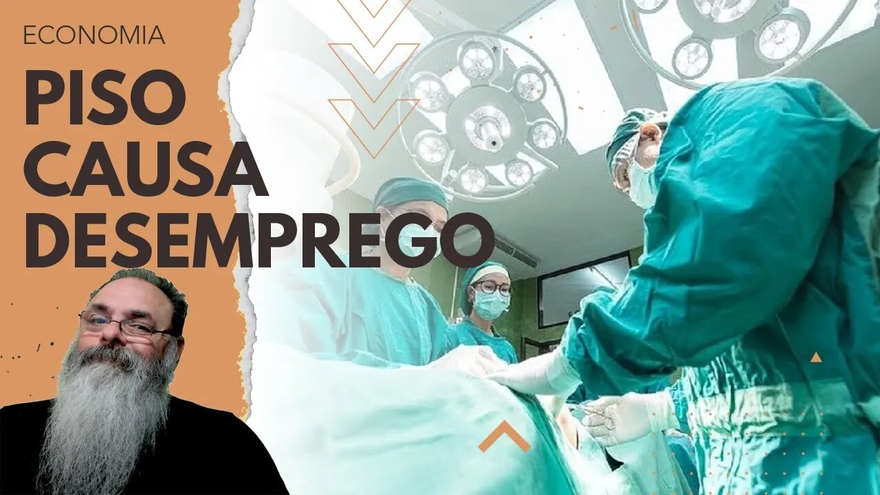 PISO SALARIAL da ENFERMAGEM já deve levar a DEMISSÕES no INÍCIO do ANO que VEM