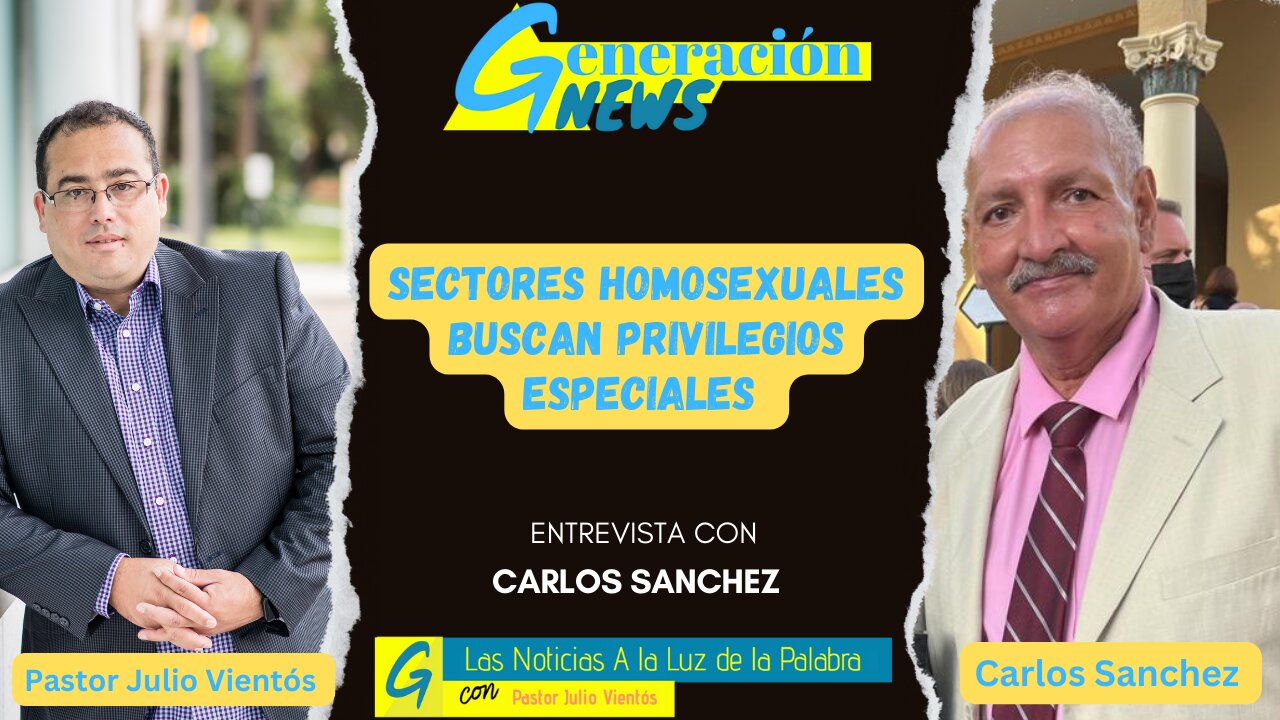 Sectores Homosexuales Buscan Privilegios Especiales (1ra parte)