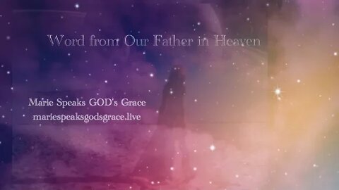 Marie Speaks God's Grace Nov word