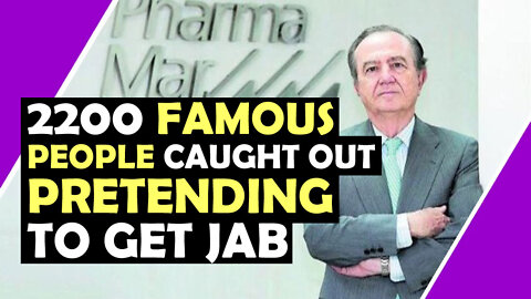 2200 Celebrities And Politicans Got FAKE JAB #Saline #Spain / Hugo Talks