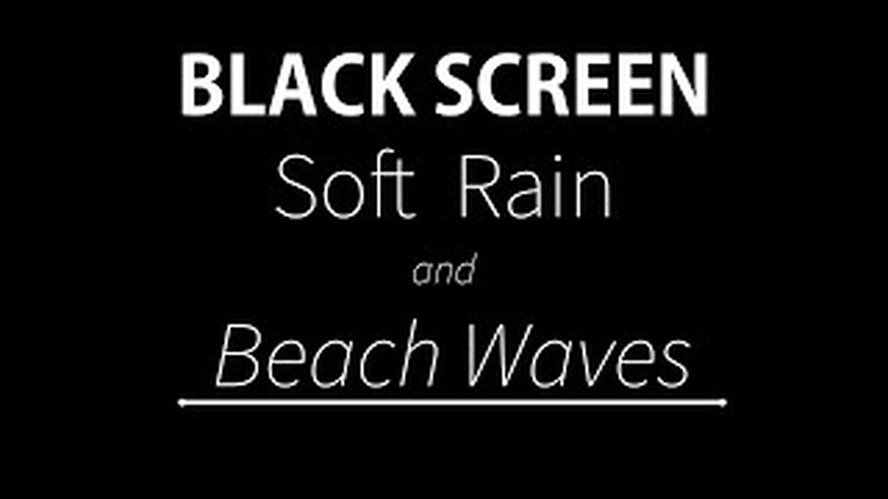 Ocean Waves Sounds for sleep, background, or focus | Dark Screen Sounds | Waves Crashing