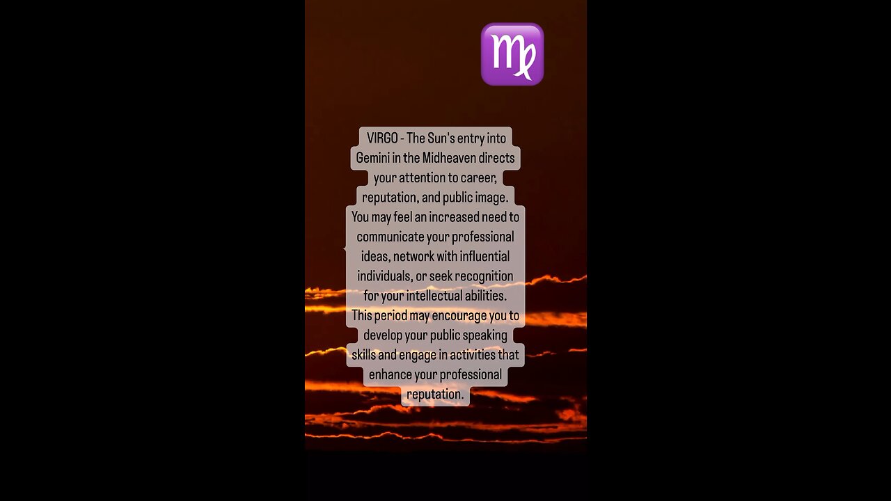 VIRGO♍️ -SUN IN GEMINI TRANSIT #virgo #suningemini #vitality #energy #tarotary
