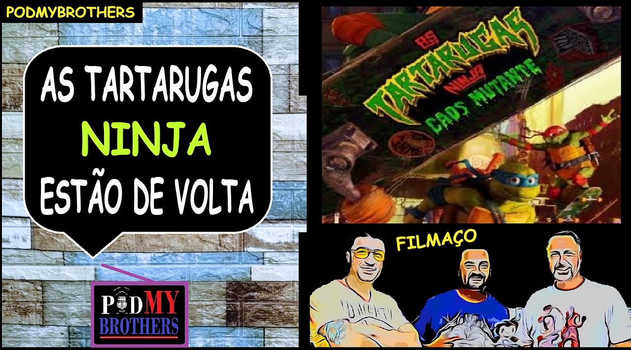 VEM AÍ "AS TARTARUGAS NINJA 7 - CAOS MUTANTE"