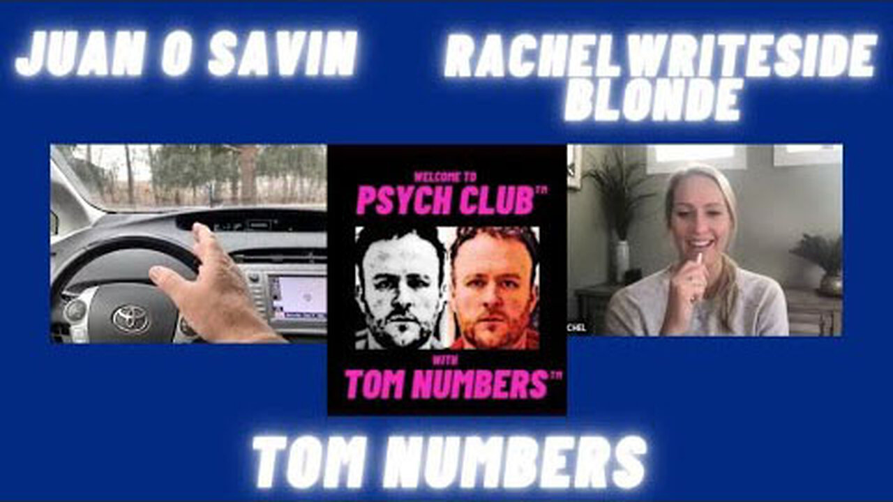 JUAN O SAVIN, TOM NUMBERS & RACHEL WRITESIDE BLONDE