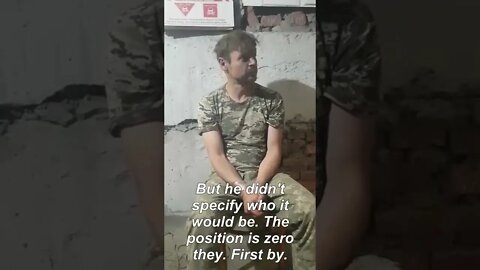 Surrendered Ukrainian Of The 10th Mountain Brigade: "No Support, Against Tanks & Artillery"