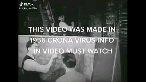 This is a video from 1956. They predicted everything we are going through right now.