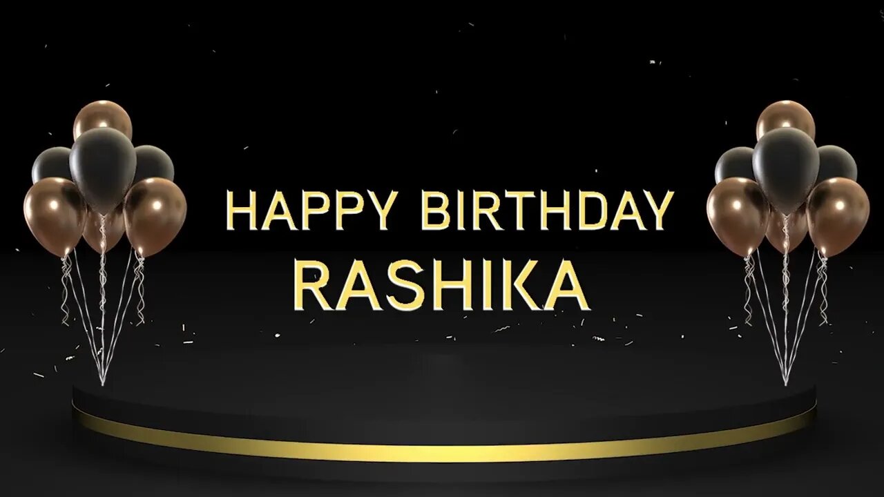 Wish you a very Happy Birthday Rashika
