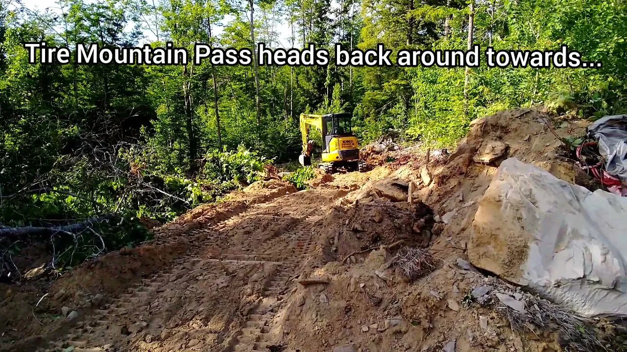 Making a Pathway up a Rocky Slope