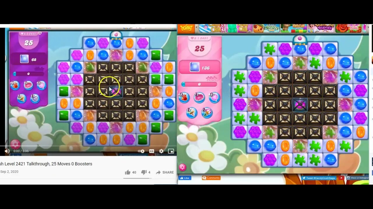 Don't be daunted by double jelly! A new way to count jelly in Candy Crush Saga.