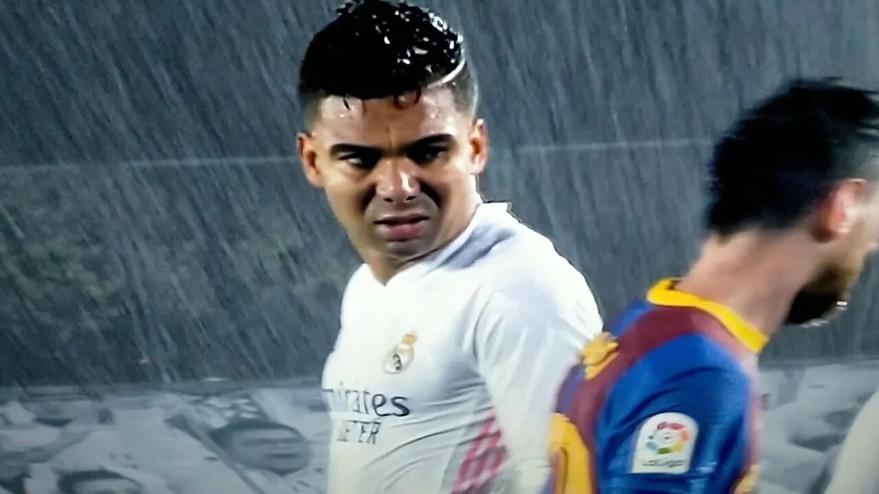 Casemiro vs Messi, Real Madrid 2 x 1 Barcelona, el clasico en Valdebebas