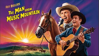 MAN FROM MUSIC MOUNTAIN (1943) Roy Rogers,Trigger & Bob Nolan |Western | B&W | Retro Movie