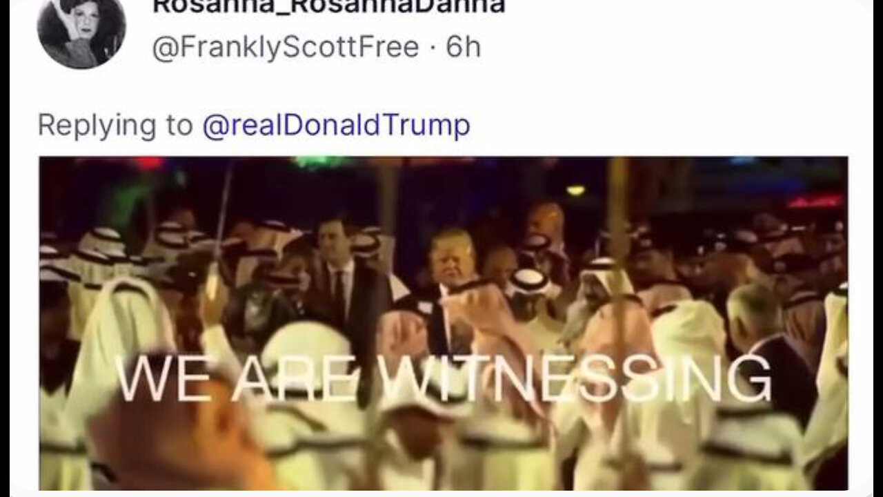 Can we talk about the fact that Trump retruthed this video that literally tells you................