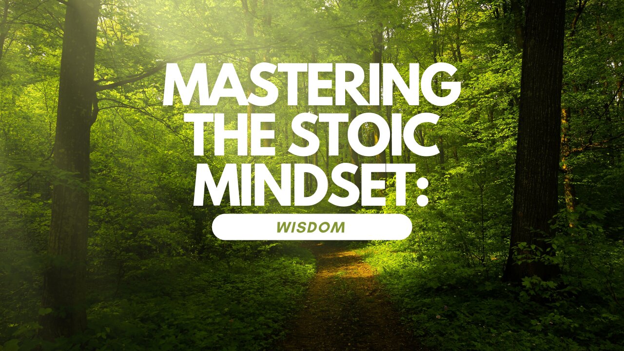 mastering the stoic mindset