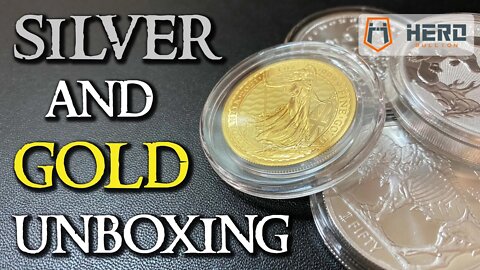 Silver and Gold Unboxing 2021 & Hero Bullion Review