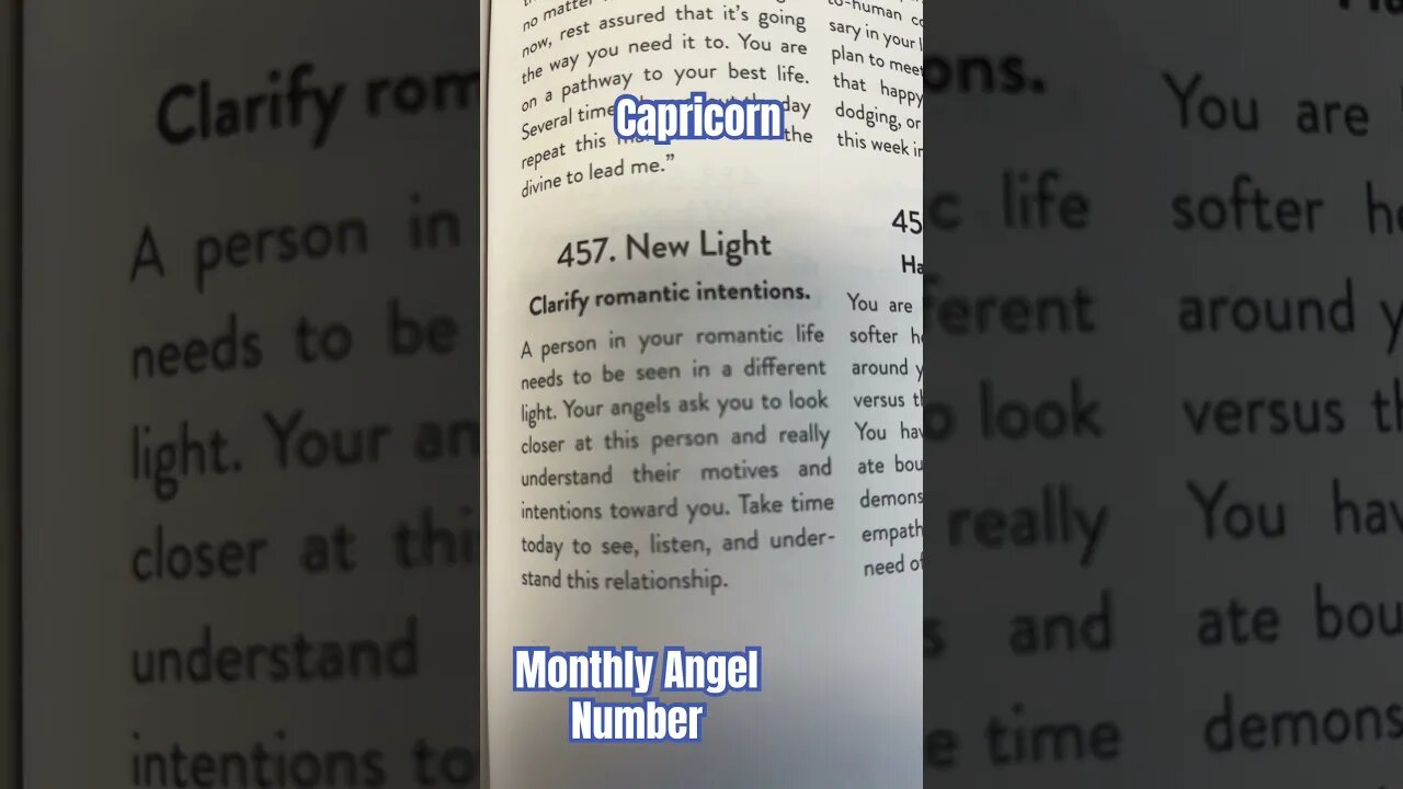 Capricorn Angel Number 457#capricorn tarot#Angel numbers