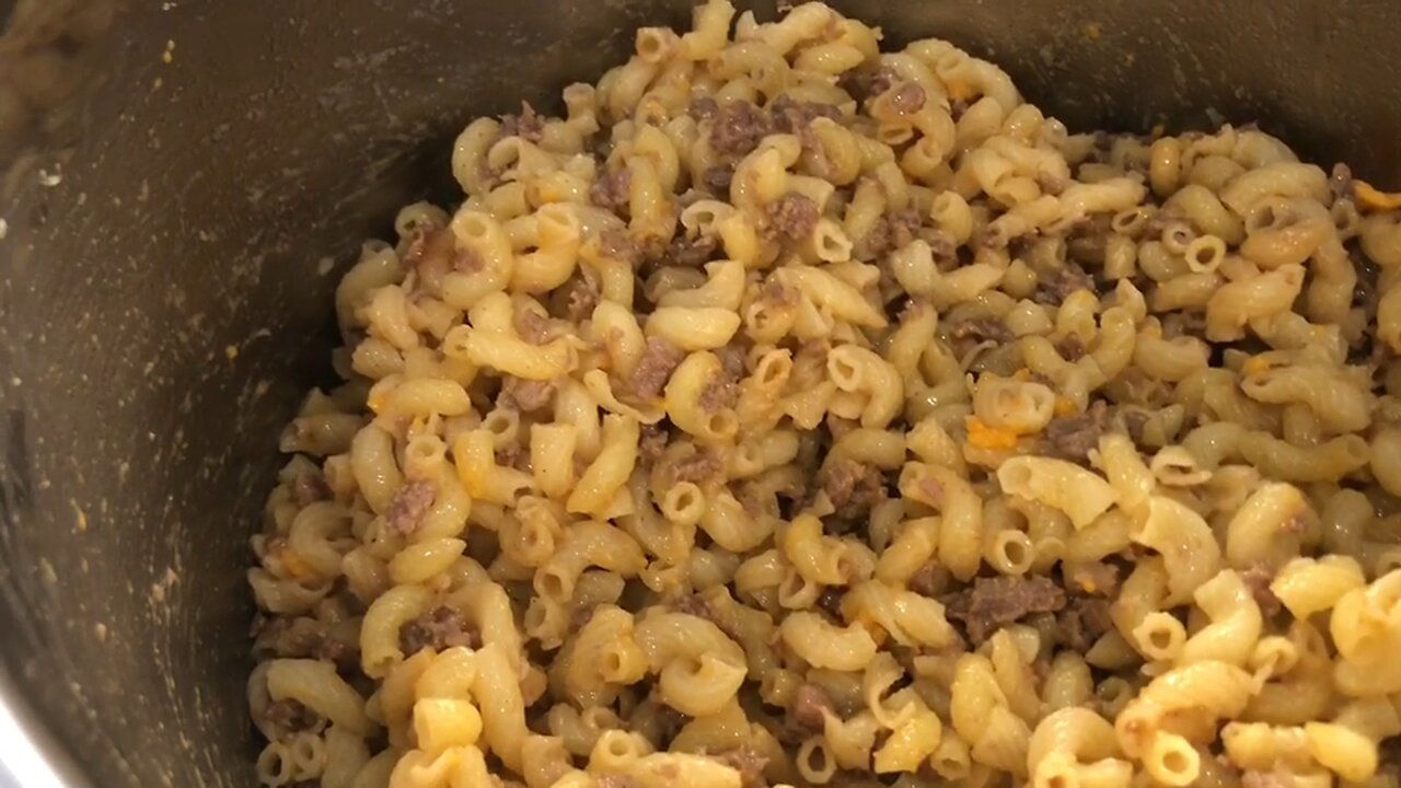 InstantPot Homemade Hamburger Helper